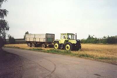 Manchmal gibt's auch was zu transportieren!