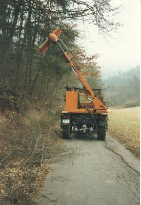 Freischneiden des Lichtraumprofils