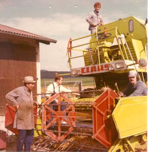 alle Mann bei der Arbeit