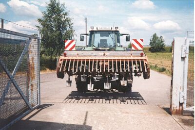 Stechspatenmaschine